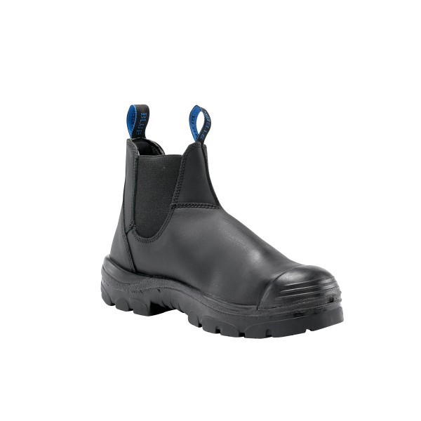 Steel Blue Hobart Elastic Sided Boot Nitrile Sole Penetration Resistant