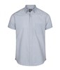 Gloweave Mens Smith End on End Casual Slim Fit Short Sleeve Shirt