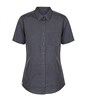 Gloweave Ladies Smith End on End Casual Slim Fit Short Sleeve Shirt