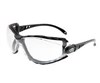 Vision Safe Seal Black Foam Bound Safety Glasses Clear