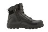Ascent Safety Alpha 2 Lace Up Zip Side Safety Boot Black