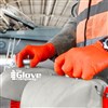 TGC Glove Nitrile Chemical Resistant HiVis Orange