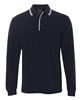 JBs Polo Shirt Contrast Long Sleeve 65 Polyester 35 Cotton