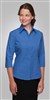 City Collection Ladies Blouse Micro Check 34 Sleeve
