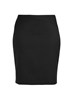 Biz Corporates Ladies Chevron Band Wool Stretch Skirt