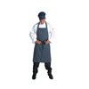DNC BlueWhite Pinstripe Bib Apron 65 Polyester 35 Cotton 80cm x 86cm