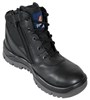 Mongrel Zip Side Lace Up Boot Black