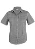 AP Business Ladies Brighton Short Sleeve Check Shirt 65 Cotton 35 Polyester
