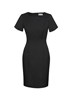 Biz Corporates Short Sleeve Shift Dress Cool Stretch