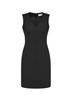 Biz Corporates Sleeveless V Neck Dress Cool Stretch
