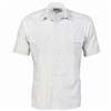 DNC Polyester Cotton Epaulette Work Shirt Short Sleeve