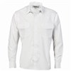 DNC Polyester Cotton Epaulette Work Shirt Long Sleeve