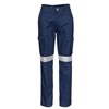 DNC Ladies Cotton Drill Cargo Pants with 3M Reflective Tape