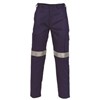 DNC Lightweight Cotton Drill Cargo Pants with Reflective Tape