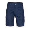 DNC Middle Weight Double Angled Cotton Drill Cargo Shorts Navy