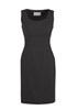 Biz Corporates Dress Sleeveless Side Zip Wool Stretch