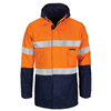 DNC 4 in 1 Cotton Drill Jacket with 2 Ring Reflective Tape