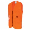 DNC Safety Vest ID Pocket Zip Front 100 Polyester