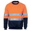 DNC Sloppy Joe Crew Neck Polyester Cotton Reflective Tape 2 Tone