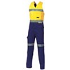 DNC Cotton Drill Action Back Overalls Reflective Tape 2 Tone