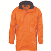 DNC Rain Jacket Breathable Polyester PU Waterproof Hi Vis