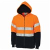 DNC Polar Fleece Hoodie 100 Polyester with Reflective Tape