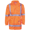 DNC Hi Vis 2 in 1 Rain Jacket X reflective Tape on Back