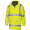 DNC 39943995 6 In 1 Waterproof Jacket and Reversible Vest X Pattern Reflective Tape
