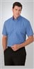 City Collection Mens Micro Check Shirt Short Sleeve