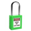 Safety Lockout Padlock Green
