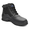 Blundstone Lace Up Zip Side Black NonSafety Boot