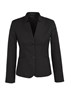 Biz Corporates Short Jacket with Reverse Lapel Cool Stretch