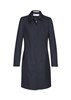 Biz Corporates Cavalry Twill Ladies Lined Overcoat Midnight