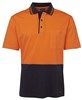 JBs Hi Vis 100 Cotton Short Sleeve Polo Shirt