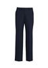 Biz Corporates Mens Comfort Adjustable Wool Flat Front Pant