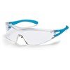 Uvex xone Safety Glasses Blue Frame Clear Hardcoat Lens
