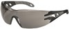 Uvex Pheos Safety Glasses BlackGrey Frame Grey Lens