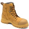 Blundstone Boot Zip Side Lace up Wheat TPU Toe Guard