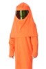 Westex Ultra Soft Three Layer Category 4 Arc Flash Hood BeeKeeper style with internal hard hat 47 calcm Orange