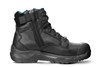 Ascent Safety Oxide 2 Lace Up Zip Side Safety Boot Black