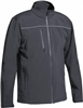 Bisley Fleece Soft shell Brushed Fleece Lined Jacket with Reflective Piping