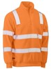 Bisley Rail Polar Fleece Jumper with Reflective Tape