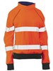 Bisley Ladies Hi Vis Fleece Jumper with Stretch Reflective Tape
