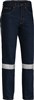 Bisley Rough Rider Denim Jean with Reflective Tape