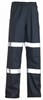 Bisley Stretch Rain Pants Reflective Tape Navy