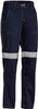 Bisley Ladies Cool Vented Light Weight Work Pant with Reflective Tape