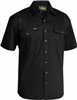 Bisley Original Cotton Drill Short Sleeve Shirt 100 Cotton