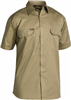 Bisley Cool Lightweight Short Sleeve Shirt 100 Cotton