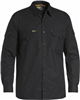 Bisley Mens X Airflow Long Sleeve Work Shirt 100 Cotton Ripstop