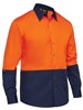 Bisley Hi Vis Food Industry PolyCotton Shirts Long Sleeve